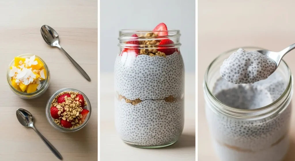 oat milk chia pudding