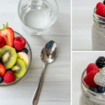 low calorie chia pudding