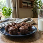 Greek yogurt chocolate mini muffins
