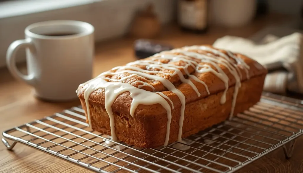 Cinnamon Roll Banana Bread Recipe